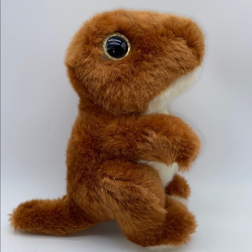 Adventure Planet Brown Plush Dinosaur Toy 7”
